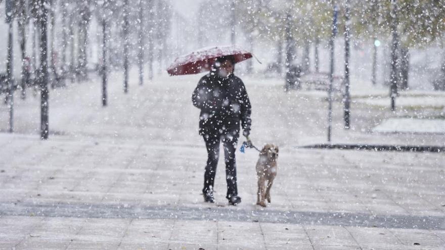 Gran part d&#039;Espanya estarà demà en avís per neu, pluja, vent, onades o fred