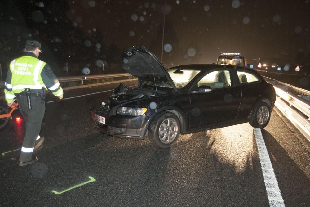 Un accidente en la tercera ronda causa retenciones