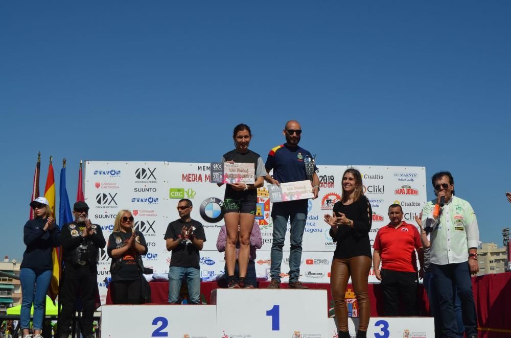 Ganadores de la Media Maratón de Cartagena