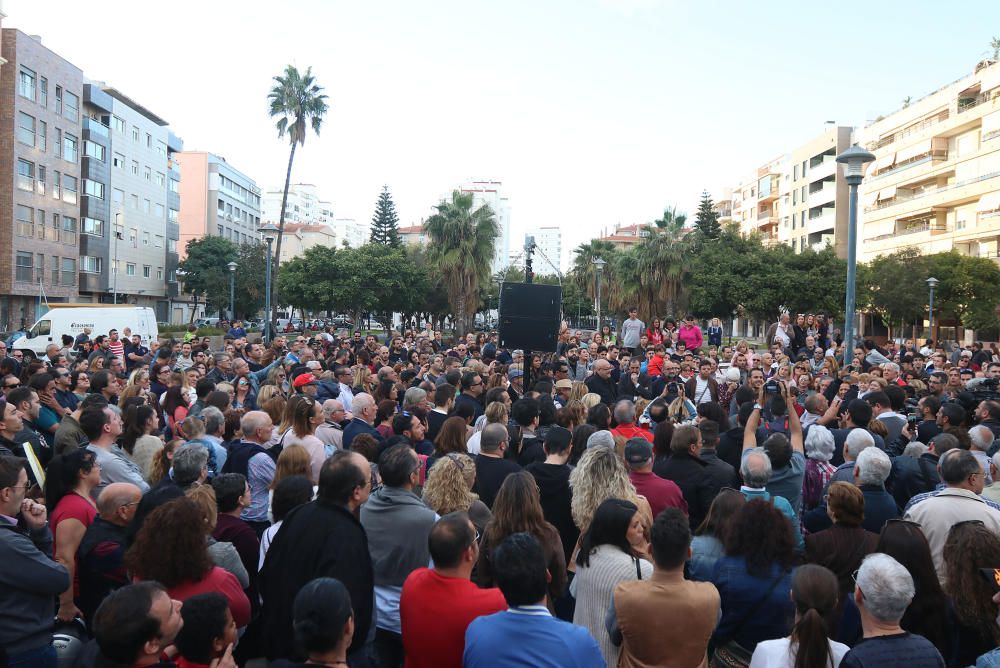 Homenaje a Chiquito en la plaza que lleva su nombre