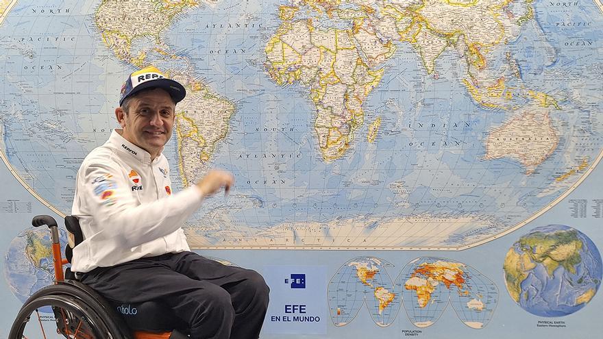 Isidre Esteve: "Mi discapacidad no existe en el Dakar, esa es la magia del deporte"