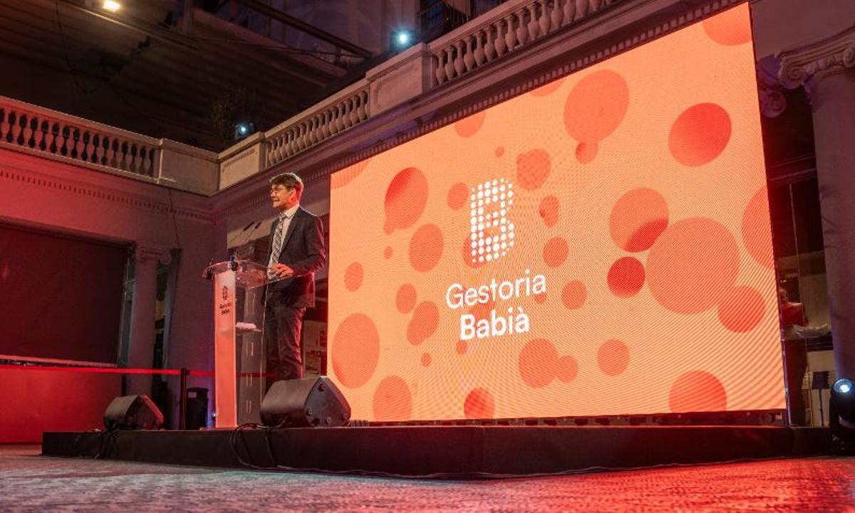 Pere Babià, gerent i assessor fiscal de Gestoria Babià a la celebració