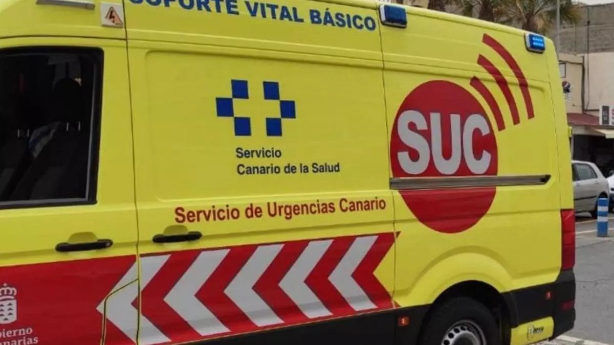 Muere un hombre tras una colisión frontal en Fuerteventura