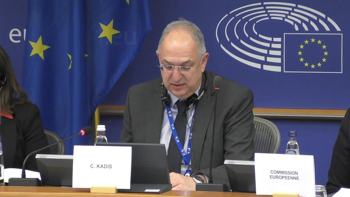 Ccostas Kadis, ayer en el Parlamento Europeo