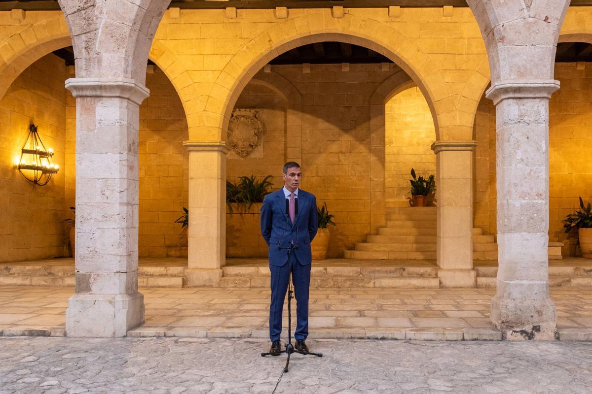 El presidente del gobierno Pedro Sánchez El presidente del gobierno Pedro Sánchez