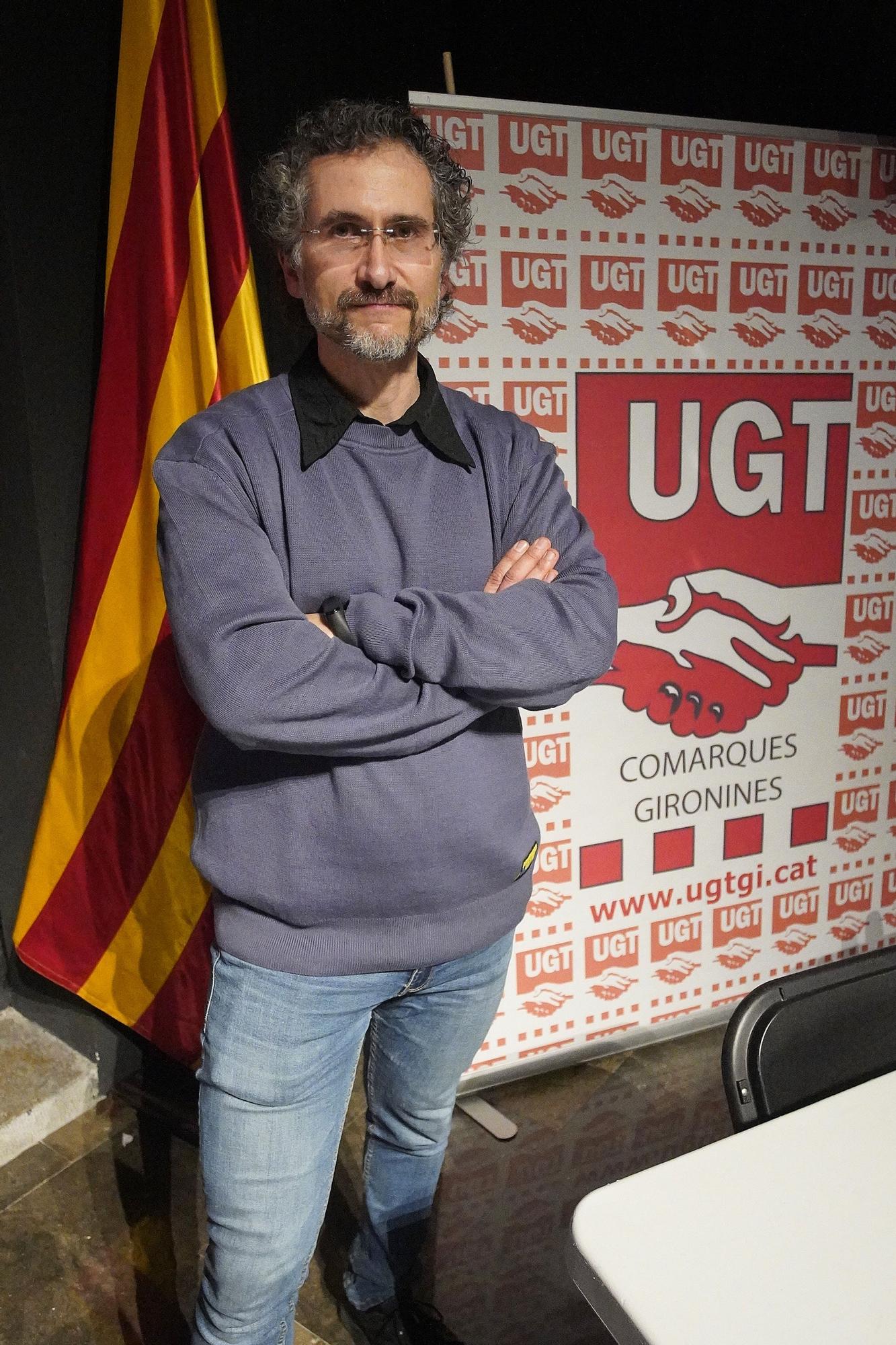 Maxi Rica, nou secretari general d'UGT a les comarques gironines