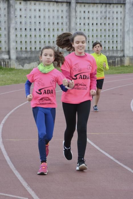 El equipo de la ONCE del Club de Atletismo de Sada