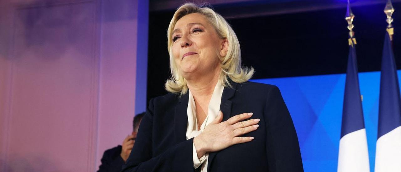 Marine Le Pen.