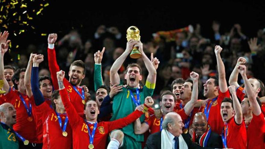 &#039;La Roja&#039; se llevó el mundial en 2010.