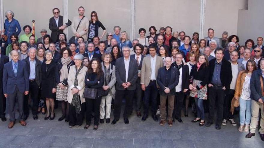 Els assistents a l&#039;esmorzar literari d&#039;ahir a la Casa Solterra de Girona.