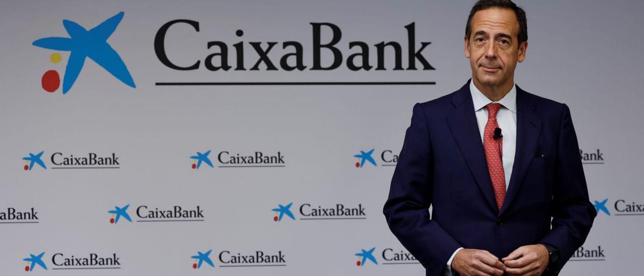 El consejero delegado de CaixaBank, Gonzalo Gortázar. | EFE