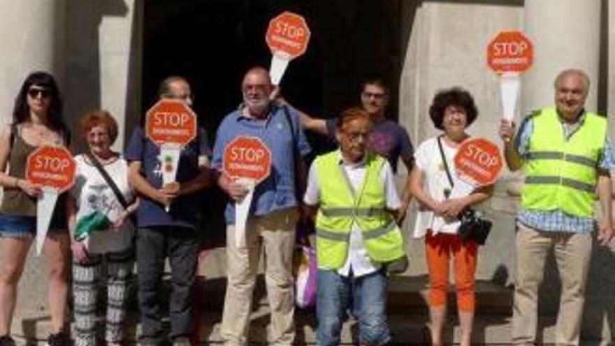 La PAH atura el desnonament d&#039;un veí de Figueres