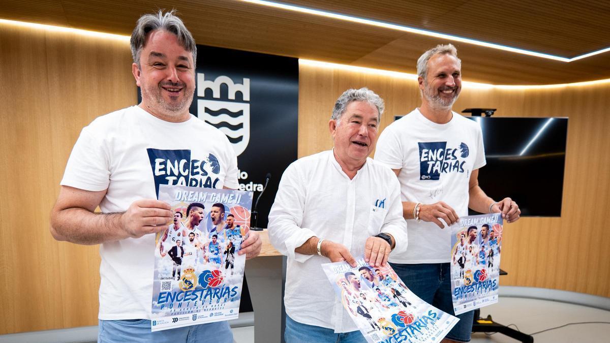 Presentación del Dream Game II este jueves en el Concello de Pontevedra.