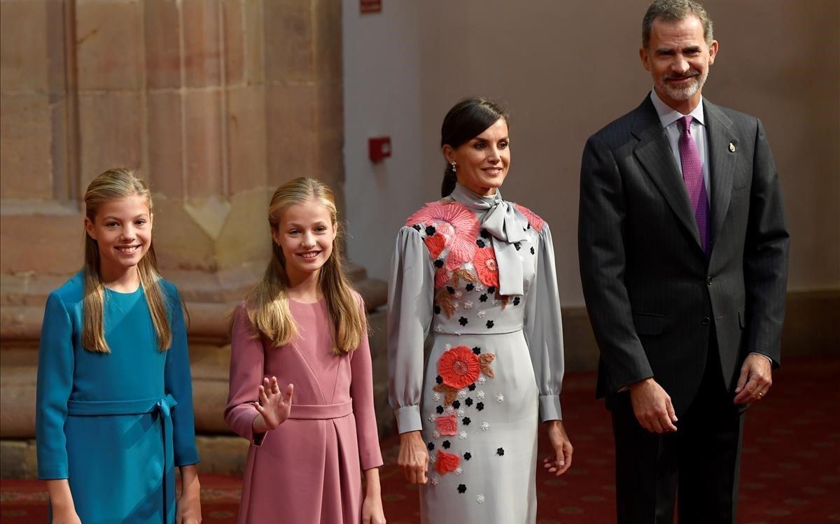 lmmarco50458475 spain s king felipe  queen letizia  princess leonor and prin191018141200