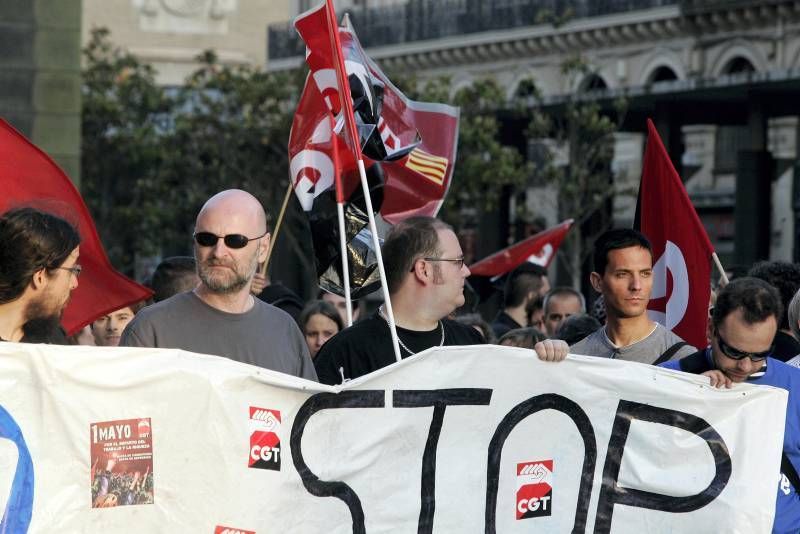 Fotogalería: Manifestación de la plantilla de HP