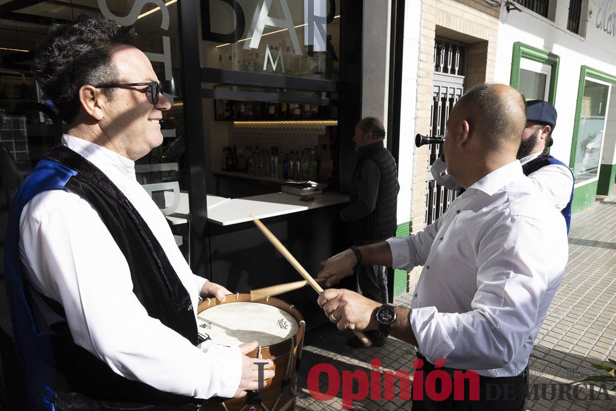 Corporación, Cofradía y Bandos realizan la 'Pedimenta' en Caravaca