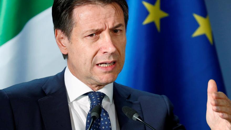 El primer ministro italiano Giuseppe Conte.