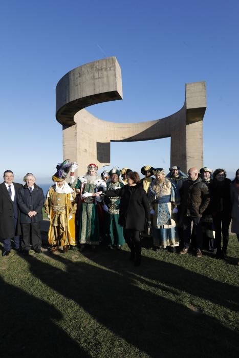 Los Reyes Magos ya están en Gijón