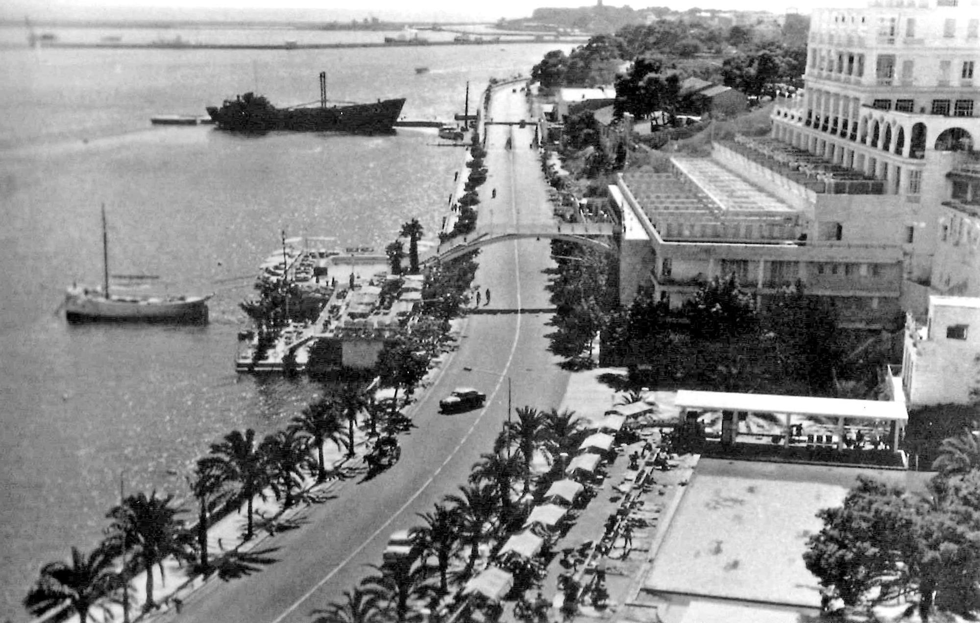 Wie sich Palmas Promenade "Paseo Marítimo" im Laufe der Zeit verändert hat