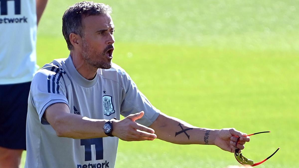 Luis Enrique: "Ansu y Adama pueden jugar juntos"