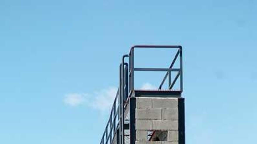 Obras que realiza el Ejército en los montes de Salcedo.