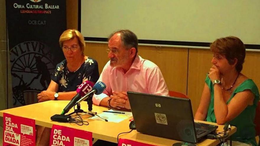 El presidente de la OCB, Jaume Mateu, presentó ayer los actos.