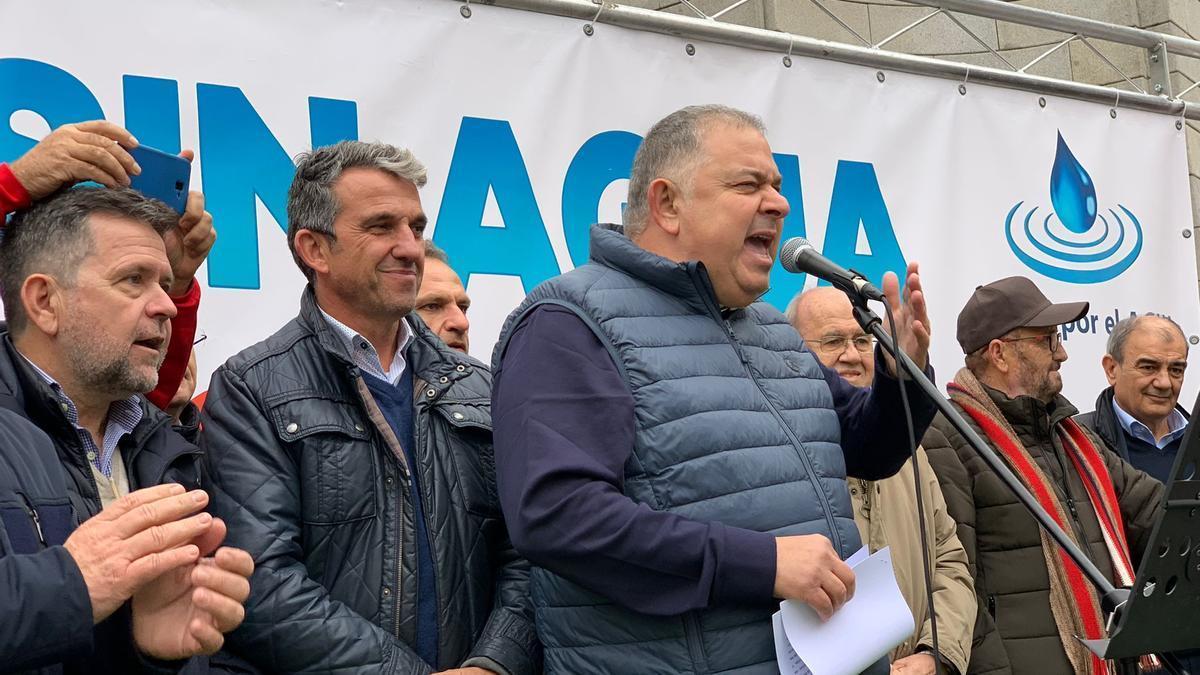 Lucas Jiménez, presidente del Sindicato Central de Regantes del Acueducto Tajo-Segura.