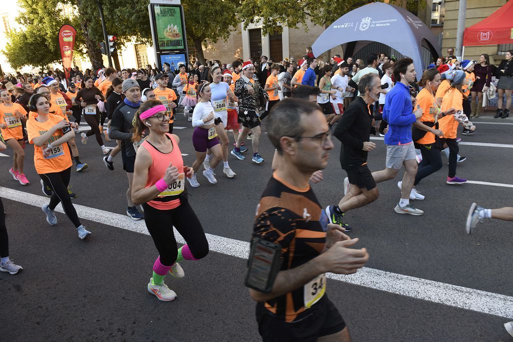 La San Silvestre 2025 en Murcia, en fotografías