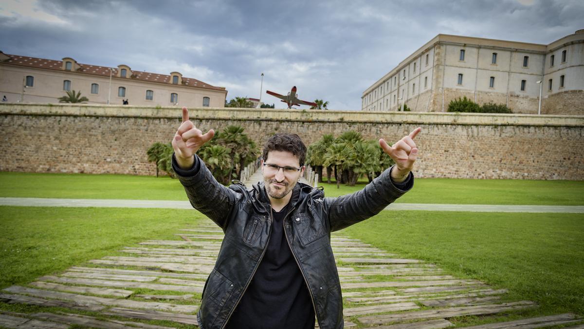 Juan Antonio Muñoz, director del Rock Imperium, en el recinto del festival.