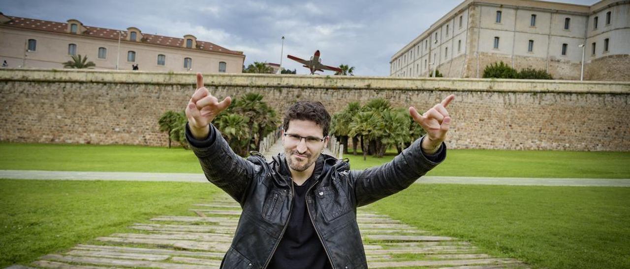 Juan Antonio Muñoz, director del Rock Imperium, en el recinto del festival.