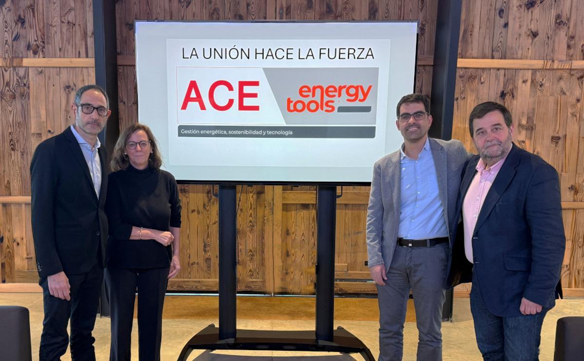 Firma de l'acord entre Energy Tools i ACE.
