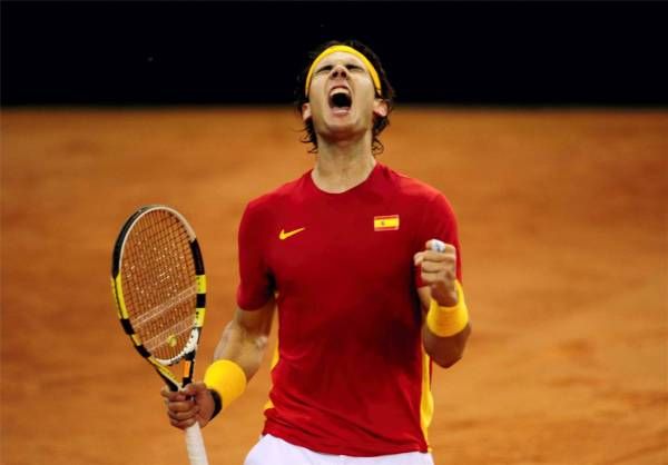 Nadal da la Davis a España