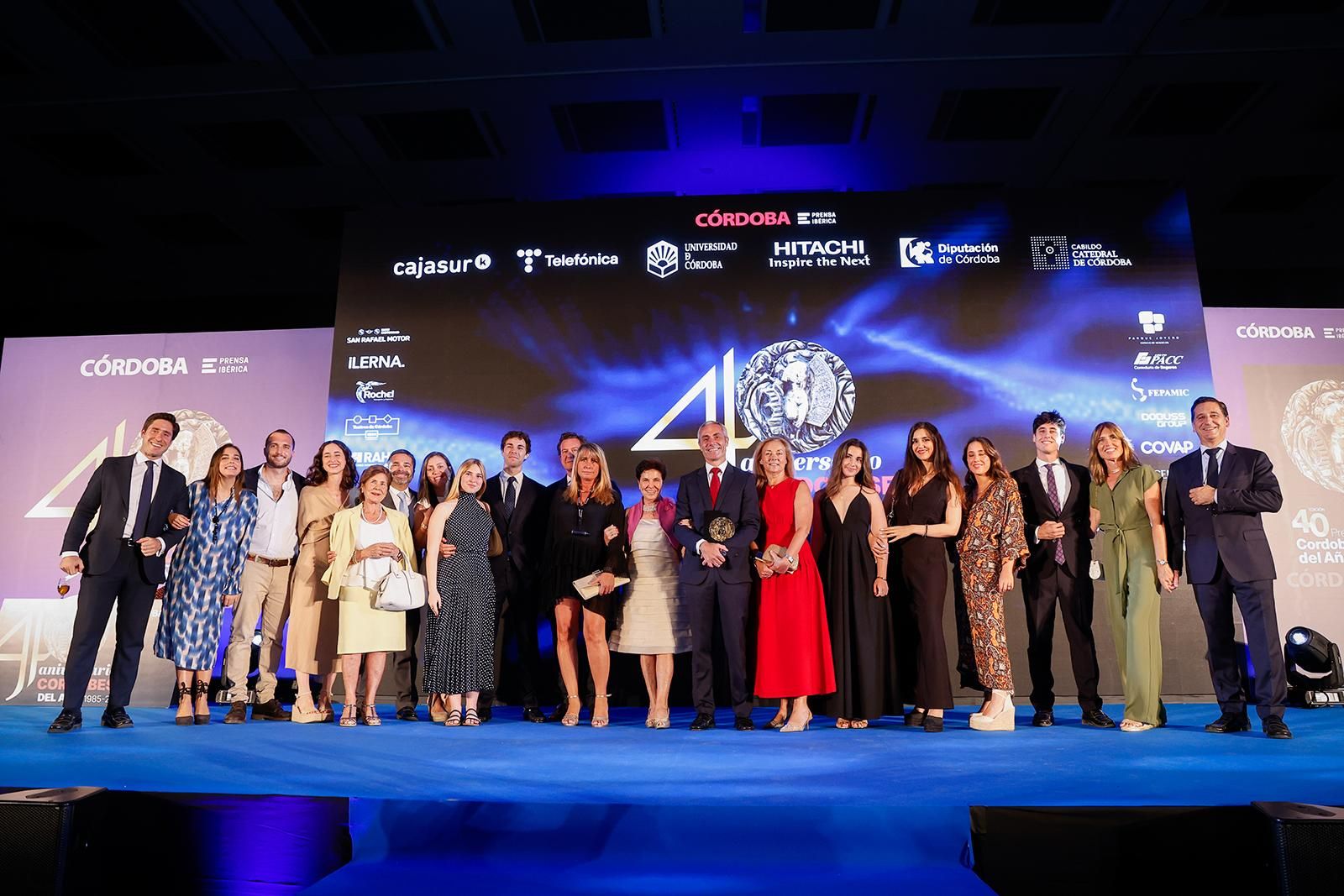 La gala del 40 aniversario de los Cordobeses del Año, en imágenes