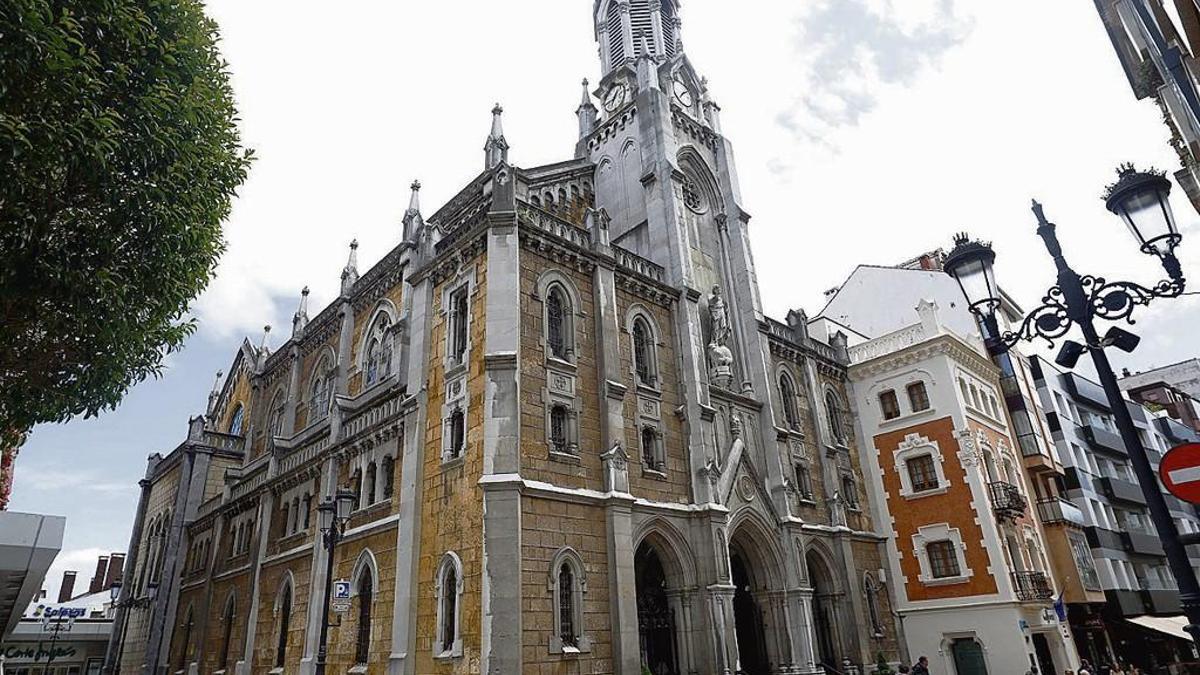 La iglesia de las Salesas.