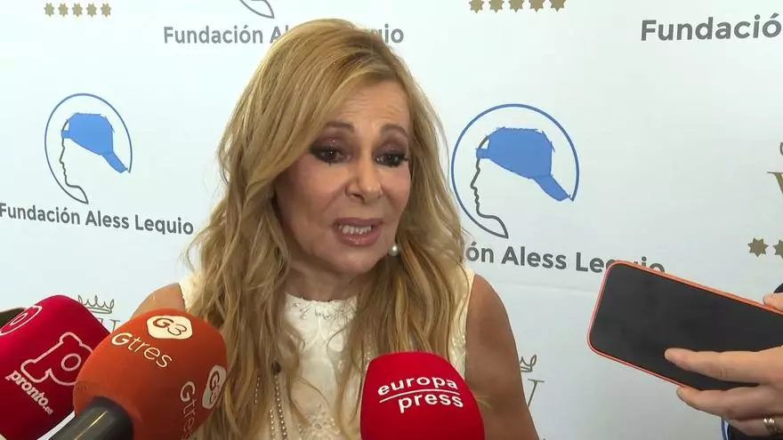 VÍDEO: Ana Obregón, muy nerviosa, sentencia su relación con Epstein: "Me están vinculando con un depravado"