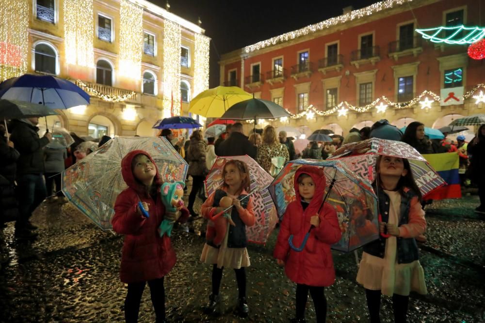 Luces de Navidad en Gijón