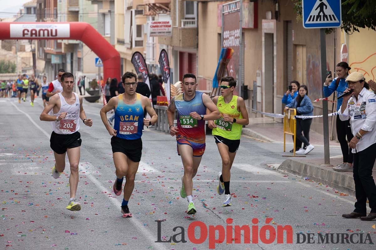 Carrera Popular Urbana y de la Mujer de Moratalla ‘La Villa, premio Marín Giménez (paso primera vuelta)