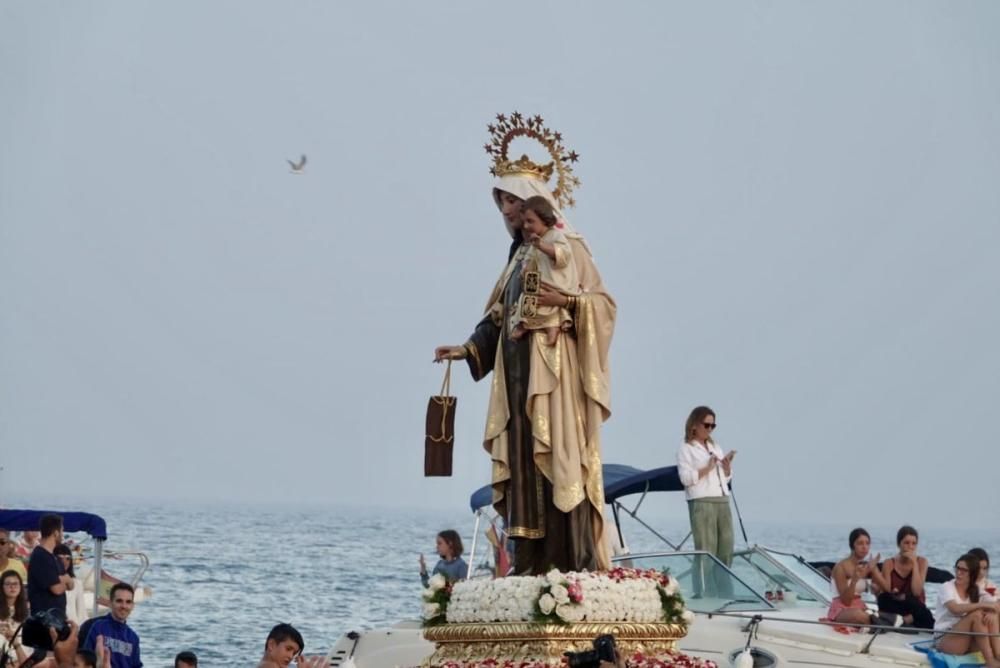 Procesión del Carmen en El Palo