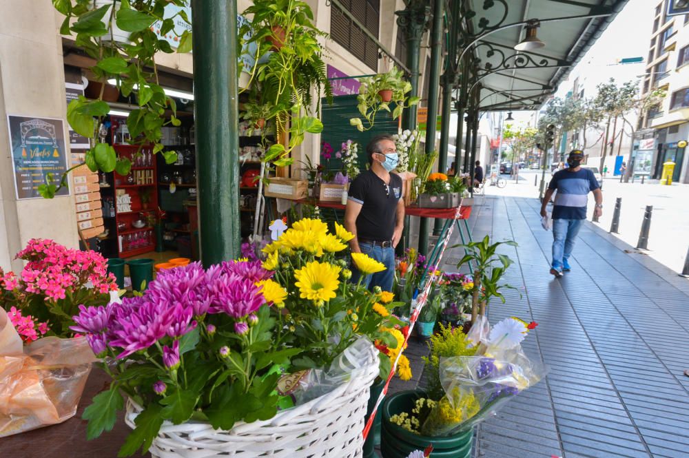 Ambiente de comercios y playa en La Puntilla y Santa Catalina