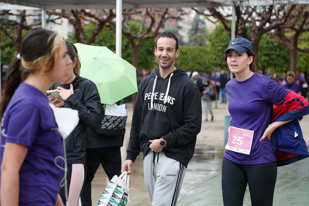 Carrera de la Mujer Murcia 2022: las participantes posan en el photocall