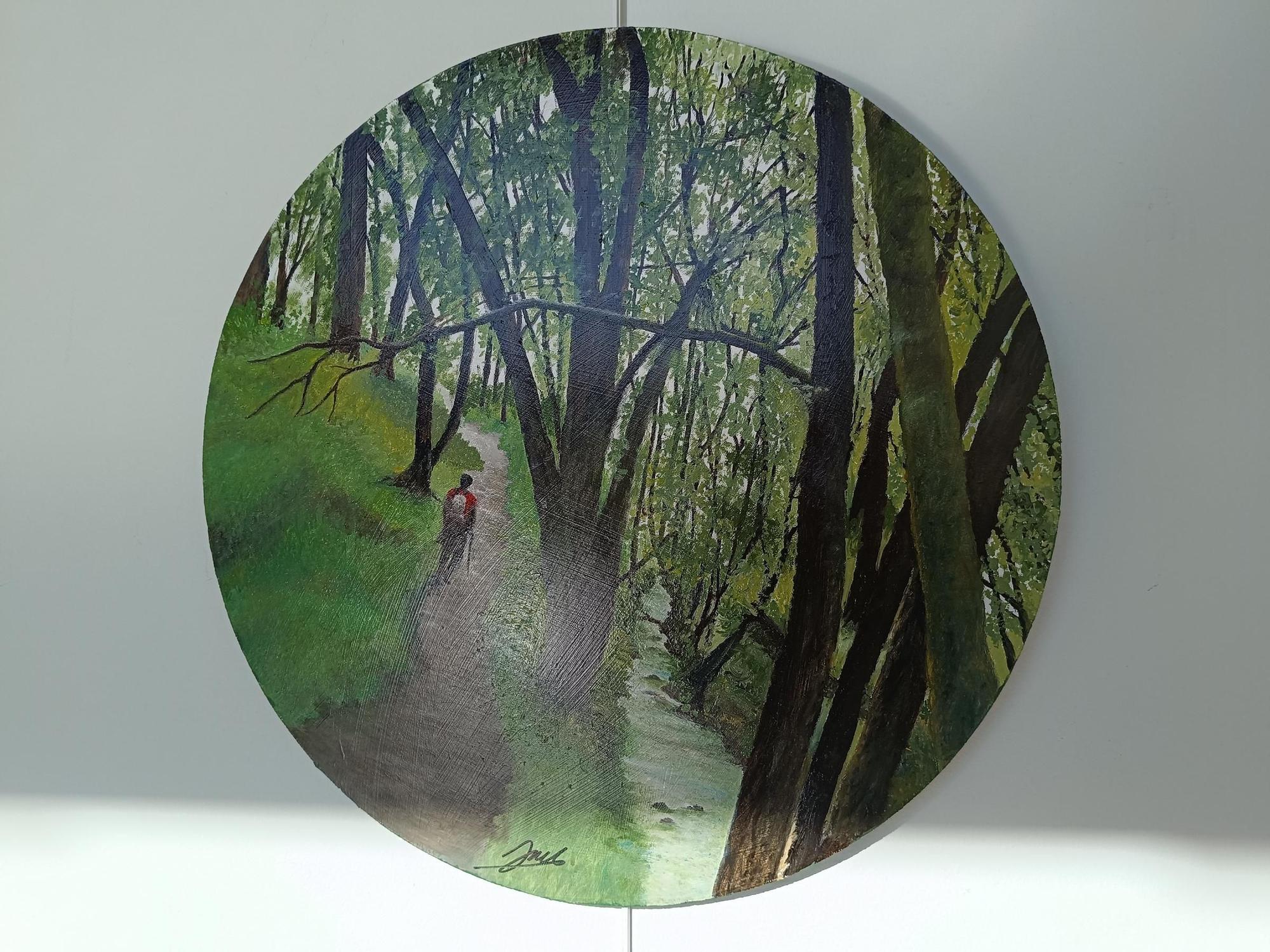 Julián Muñiz, una exposición redoda