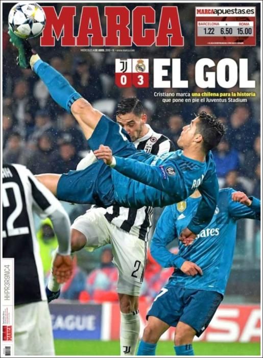 Portadas deportivas del miércoles 4 de abril