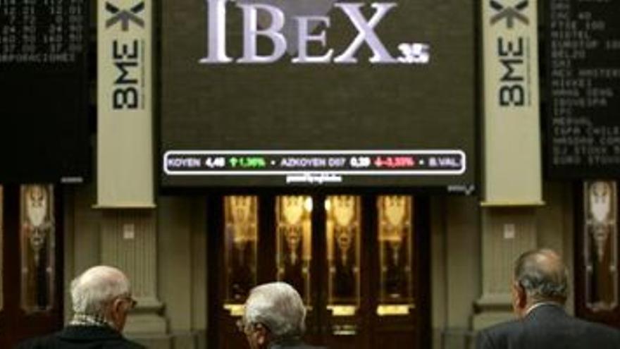 El Ibex 35 vuelve a niveles de septiembre del 2008