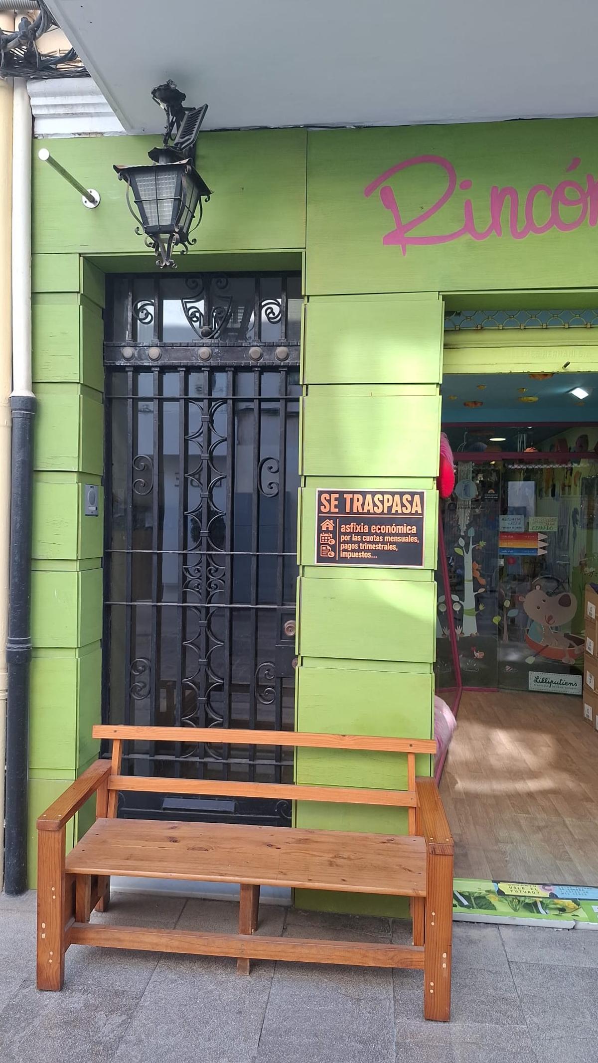 Comercio participante en la campaña.