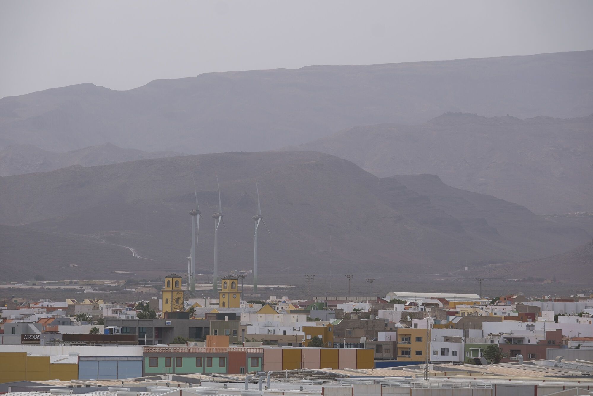 Calor y calima en el Sureste de Gran Canaria (20/09/25)