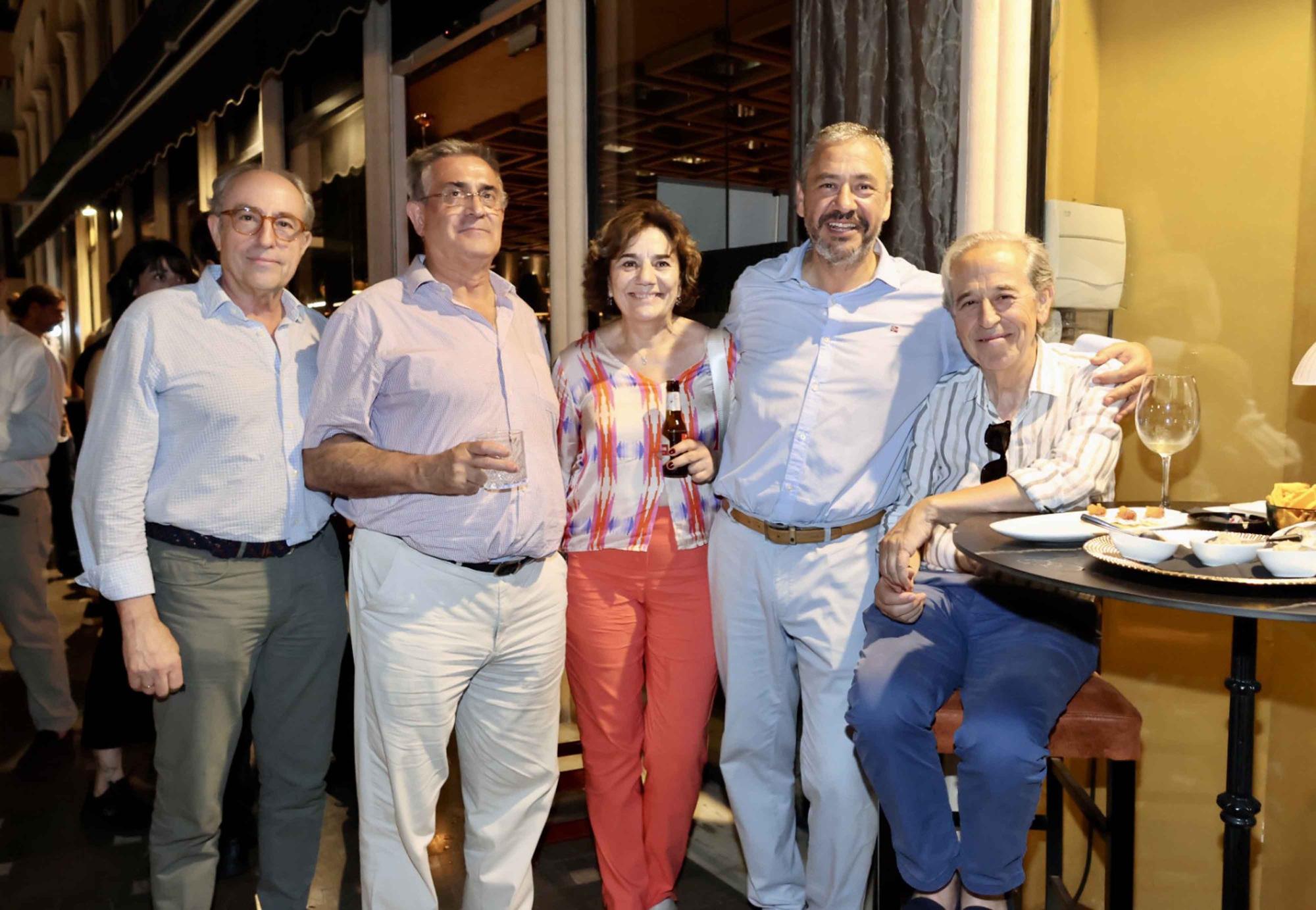 Cena de clausura de la Feria de Hogueras en el Casino de Alicante