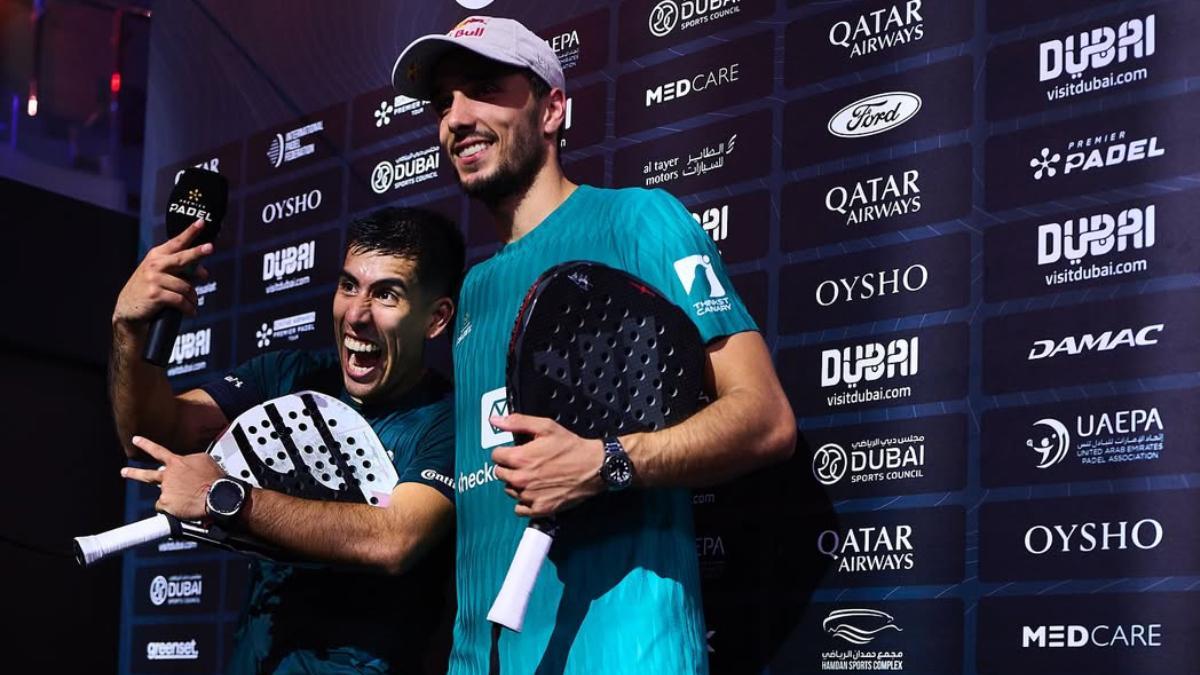 Cingotto y Galán en la entrevista post partido del sábado