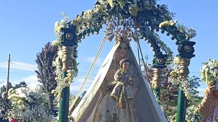 Losacio celebra los 90 años de la "actual" Virgen del Puerto