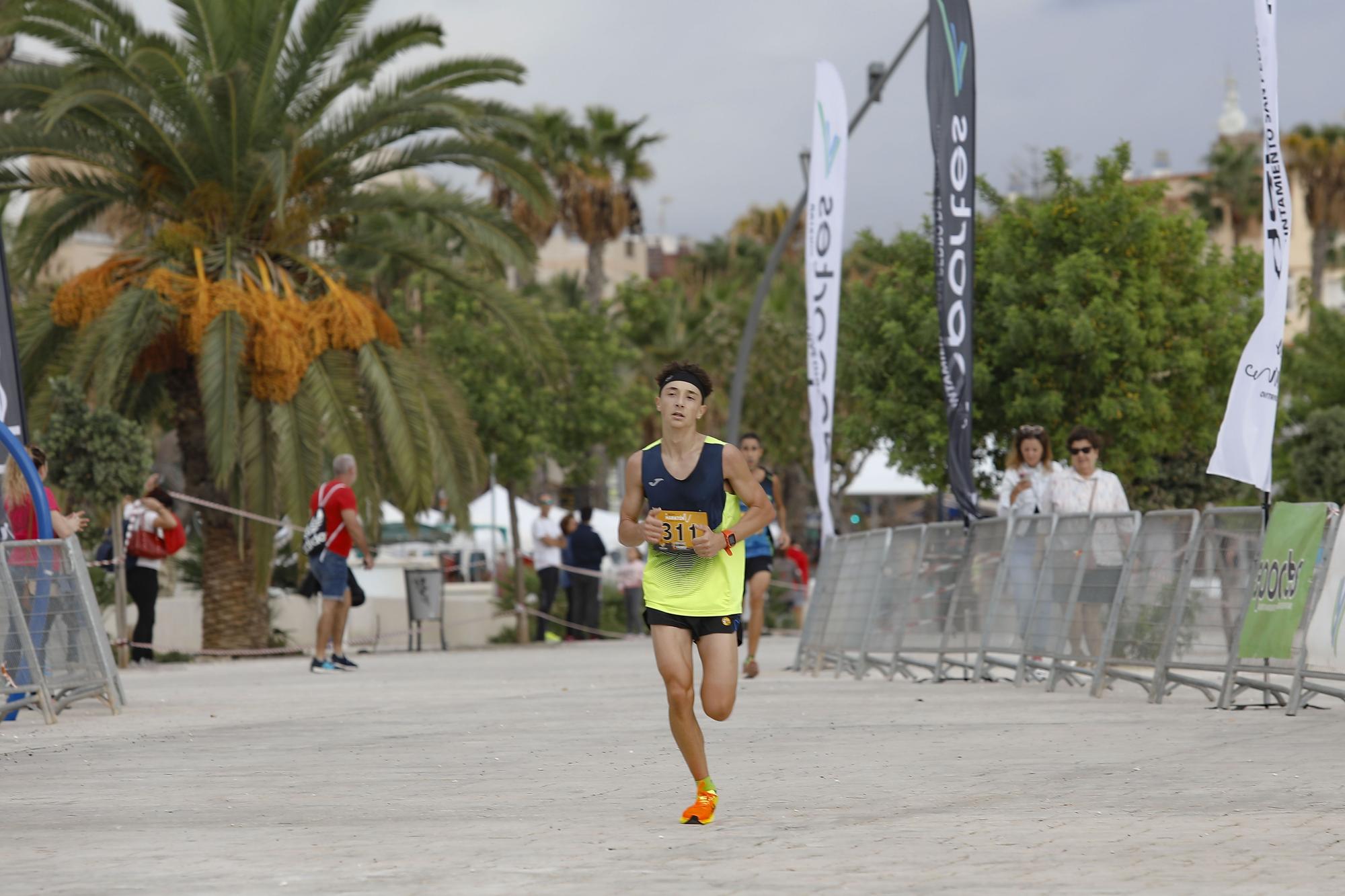 La media maratón Paraíso Salado de San Pedro del Pinatar, en imágenes