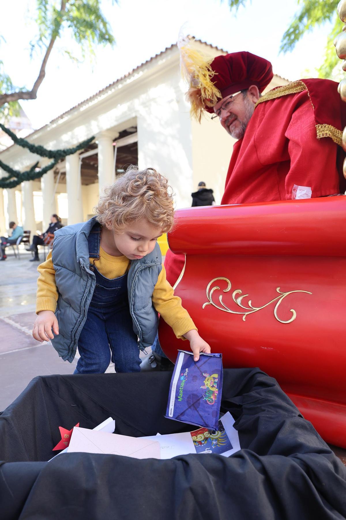 Actividades infantiles durante la entrega de las cartas al paje real en Ibiza